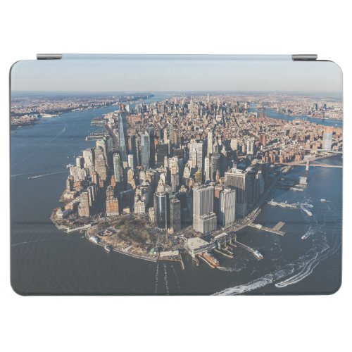 Coastline  Manhattan New York City iPad Air Cover