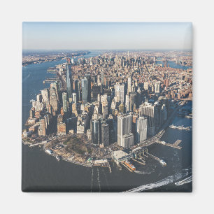 Coastline Manhattan, New York City Magnet
