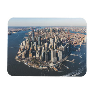 Coastline Manhattan, New York City Magnet