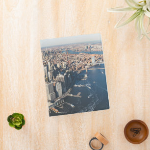 Coastline Manhattan, New York City Mini Binder