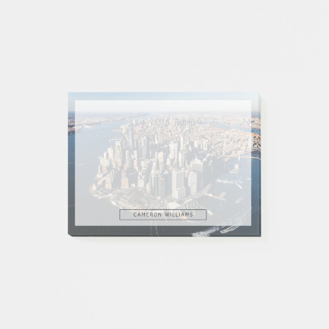 Coastline | Manhattan, New York City Post-it Notes (Front)