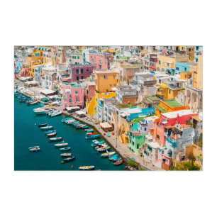 Coastline Naples Italy Acrylic Print