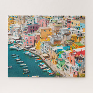 Coastline Naples Italy Jigsaw Puzzle