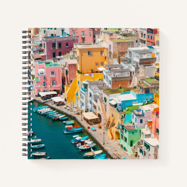 Coastline | Naples Italy Notebook (Front)