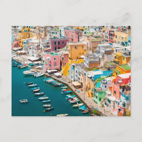 Coastline  Naples Italy Postcard