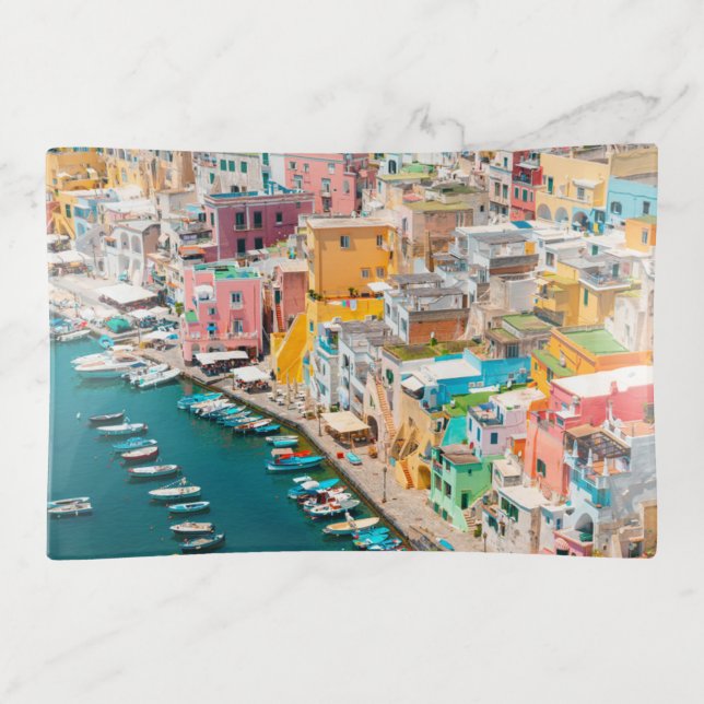 Coastline | Naples Italy Trinket Tray (Front)
