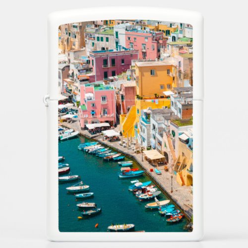 Coastline  Naples Italy Zippo Lighter