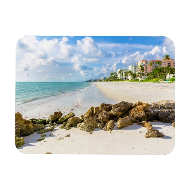 Coastline | Naples Pier, Southwest Florida Magnet (Horizontal)