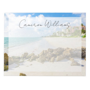 Coastline Naples Pier, Southwest Florida Notepad