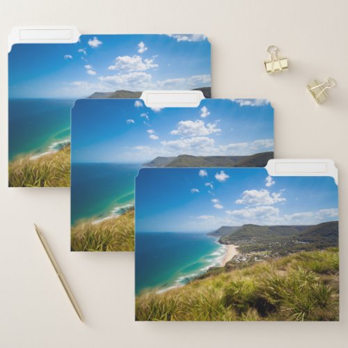 Coastline  New South Wales Australia File Folder