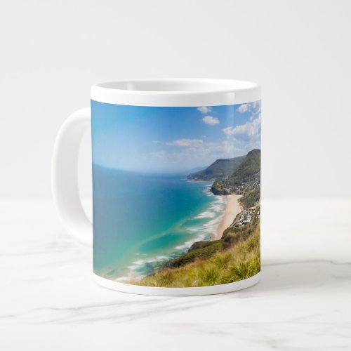 Coastline  New South Wales Australia Giant Coffee Mug