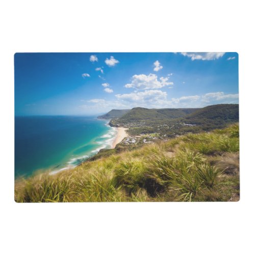 Coastline  New South Wales Australia Placemat