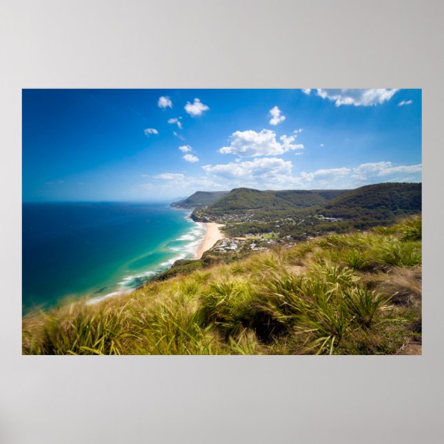 Coastline | New South Wales, Australia Poster (Front)