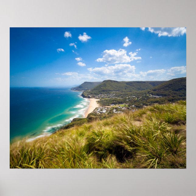 Coastline | New South Wales, Australia Poster (Front)