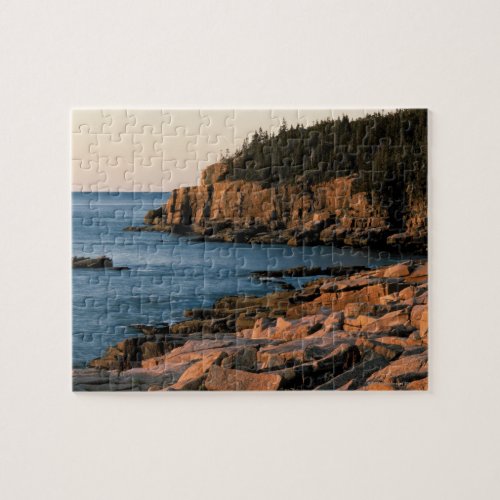 Coastline of Acadia National Park  Maine Jigsaw Puzzle