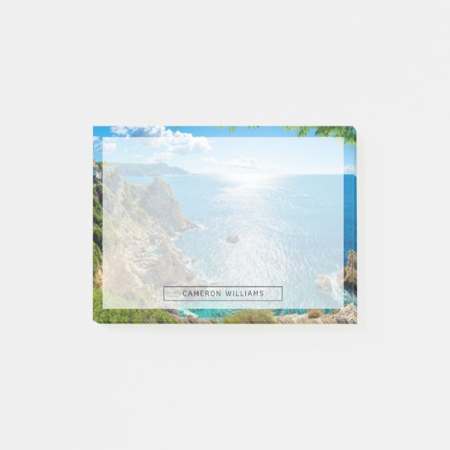 Coastline | Palaiokastritsa, Corfu, Greece Post-it Notes (Front)