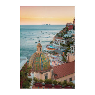 Coastline Positano, Amalfi Coast, Italy Acrylic Print