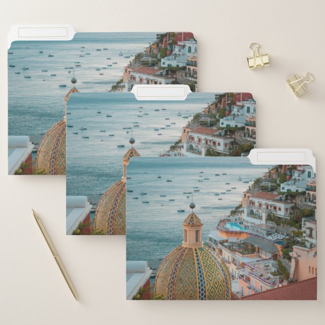 Coastline | Positano, Amalfi Coast, Italy File Folder (Set)