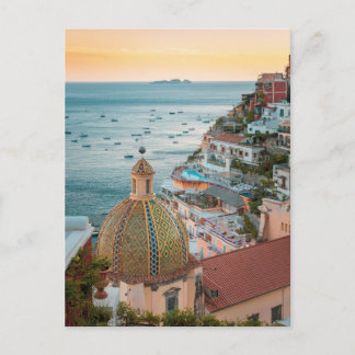 Coastline | Positano, Amalfi Coast, Italy Postcard