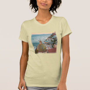 Coastline   Positano, Amalfi Coast, Italy T-Shirt