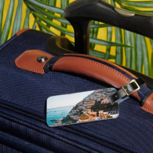 Coastline Positano Italy, Cliffside Village Luggage Tag