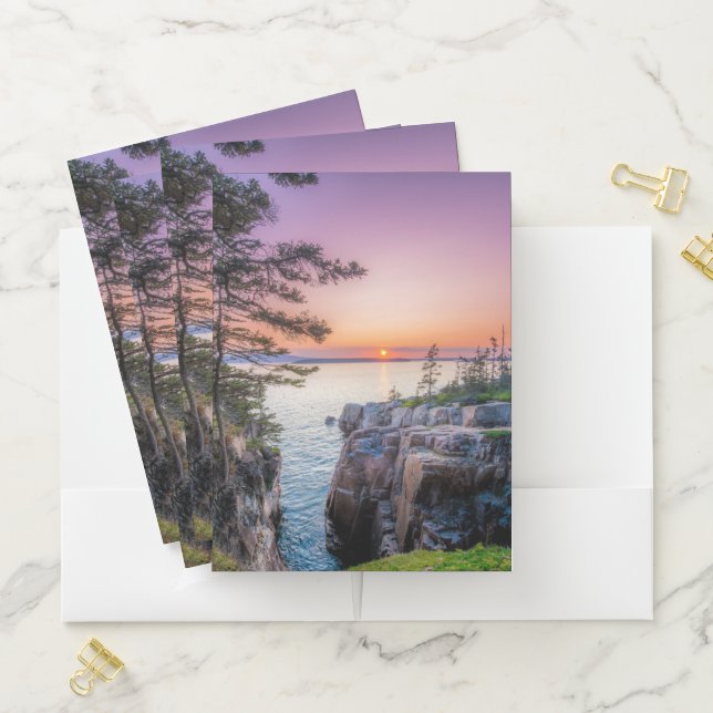 Coastline | Ravens Nest Acadia National Park Maine Pocket Folder (In Situ)