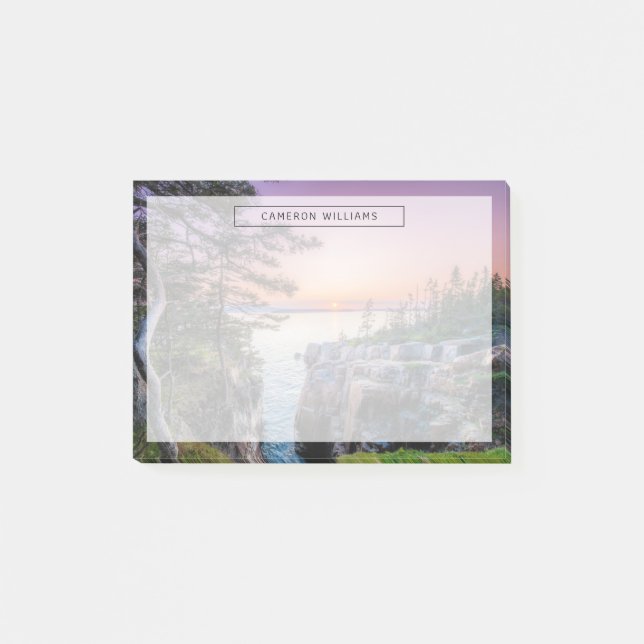 Coastline | Ravens Nest Acadia National Park Maine Post-it Notes (Front)