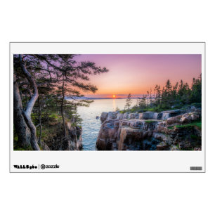 Coastline Ravens Nest Acadia National Park Maine Wall Decal
