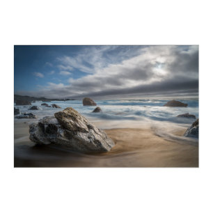 Coastline   Stormy Big Sur, California Acrylic Print