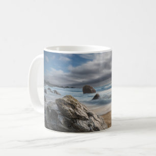 Coastline   Stormy Big Sur, California Coffee Mug