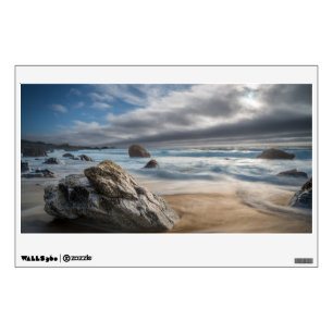 Coastline Stormy Big Sur, California Wall Decal