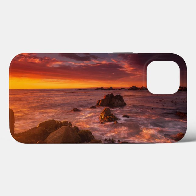 Coastline | Sunset Pacific Grove Carmel California Case-Mate iPhone Case (Back (Horizontal))