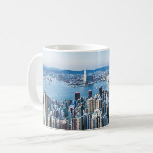 Coastline   Tsim Sha Tsu, Hong Kong Island, Asia Coffee Mug
