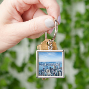 Coastline Tsim Sha Tsu, Hong Kong Island, Asia Keychain