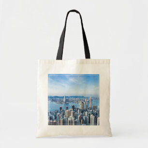 Coastline   Tsim Sha Tsu, Hong Kong Island, Asia Tote Bag