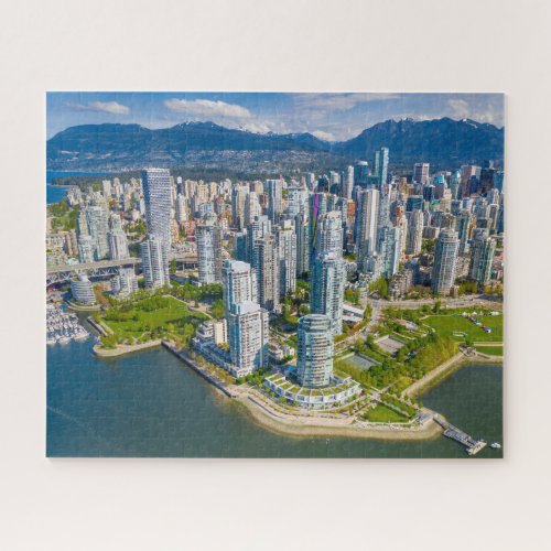 Coastline  Vancouver British Columbia Canada Jigsaw Puzzle