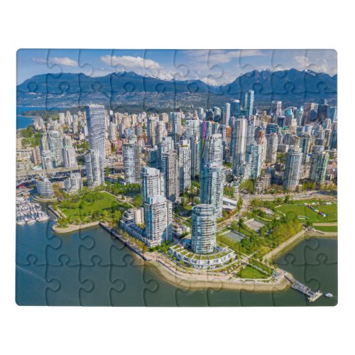 Coastline  Vancouver British Columbia Canada Jigsaw Puzzle
