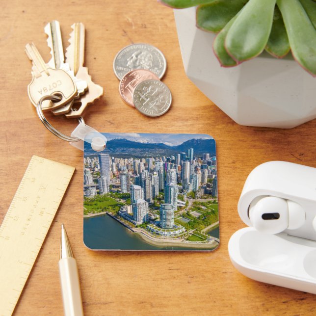 Coastline | Vancouver, British Columbia, Canada Keychain (Desk)