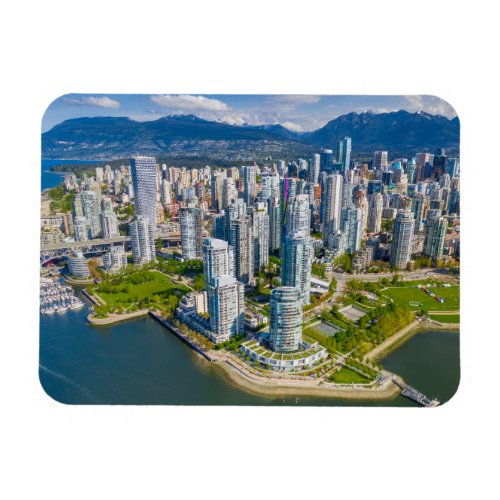 Coastline  Vancouver British Columbia Canada Magnet