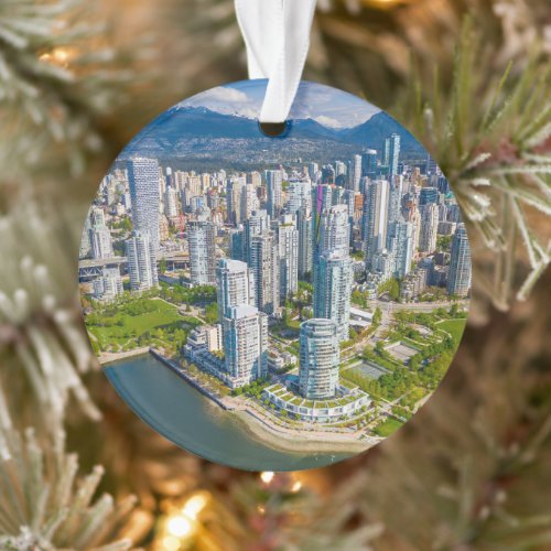 Coastline  Vancouver British Columbia Canada Ornament