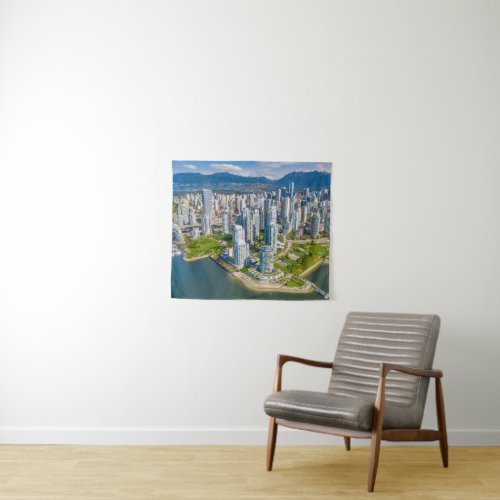 Coastline  Vancouver British Columbia Canada Tapestry