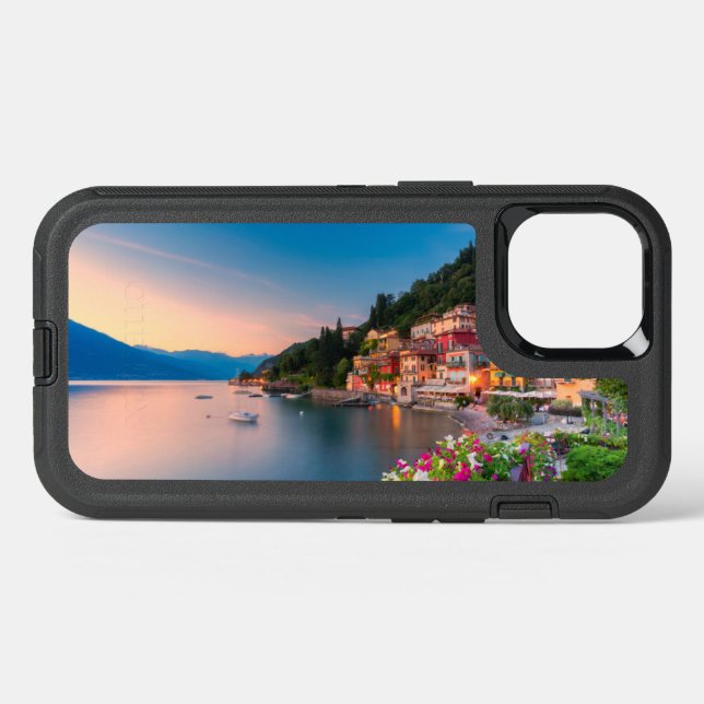 Coastline | Varenna, Lombardy, Italy Otterbox iPhone Case (Back Horizontal)