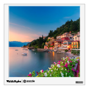 Coastline Varenna, Lombardy, Italy Wall Decal