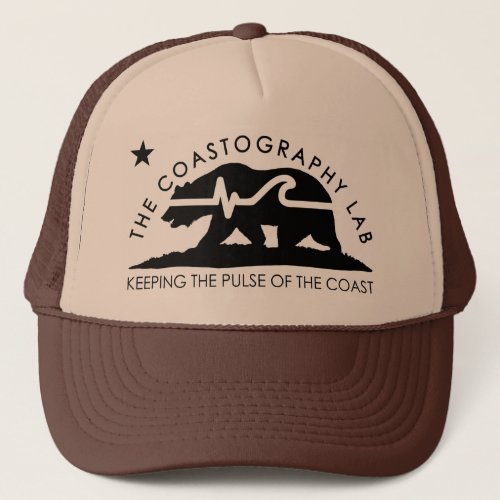 Coastography Lab _ Bear Flag _ 2022 Trucker Hat