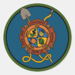 Coastways Ranch 1&quot; Hose Fire Dept Sticker