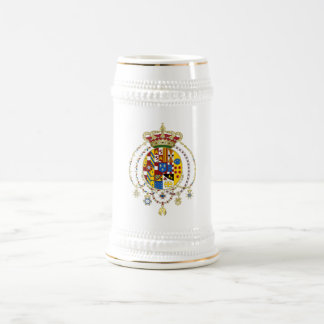 Coat Arms Kingdom of Two Sicilies Official Italy Beer Stein