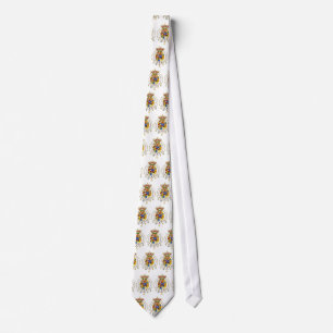 Coat Arms Kingdom of Two Sicilies Official Italy Tie