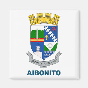 Coat of Arms - Aibonito, Puerto Rico Magnet