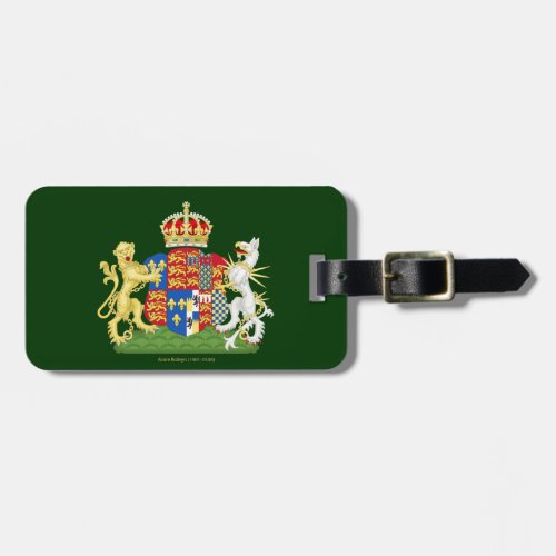 Coat of Arms Anne Boleyn Luggage Tag