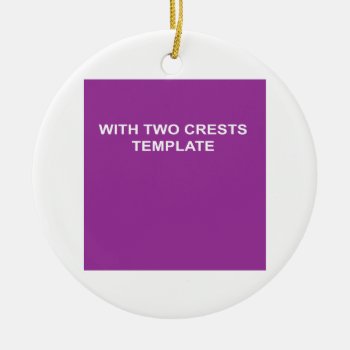 Coat Of Arms Ceramic Ornament by coadbstore at Zazzle